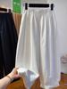 Extra Large Korean Style Wide-Leg Casual Pants for Women, Trendy Spring 2025