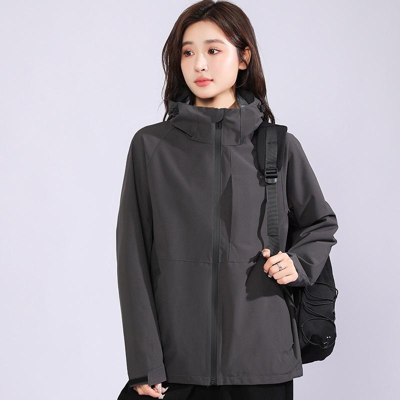 New Jackets for Men and Women In Autumn and Winter Outdoor Jackets for Windproof Single Clothes Casual Windbreaker Sports Mountaineering