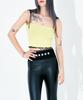 Wordog Fox Leather Leggings
