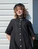 Beonadeumiljeu Turn Up Sleeve Dress - Black