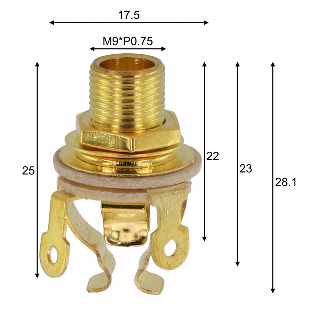 Pentru Chitară Electrică Mufă Audio 6 35mm cu Design de Instalare Ușoară