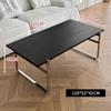Light luxury and simple stainless steel tea table for home living room and small tea table