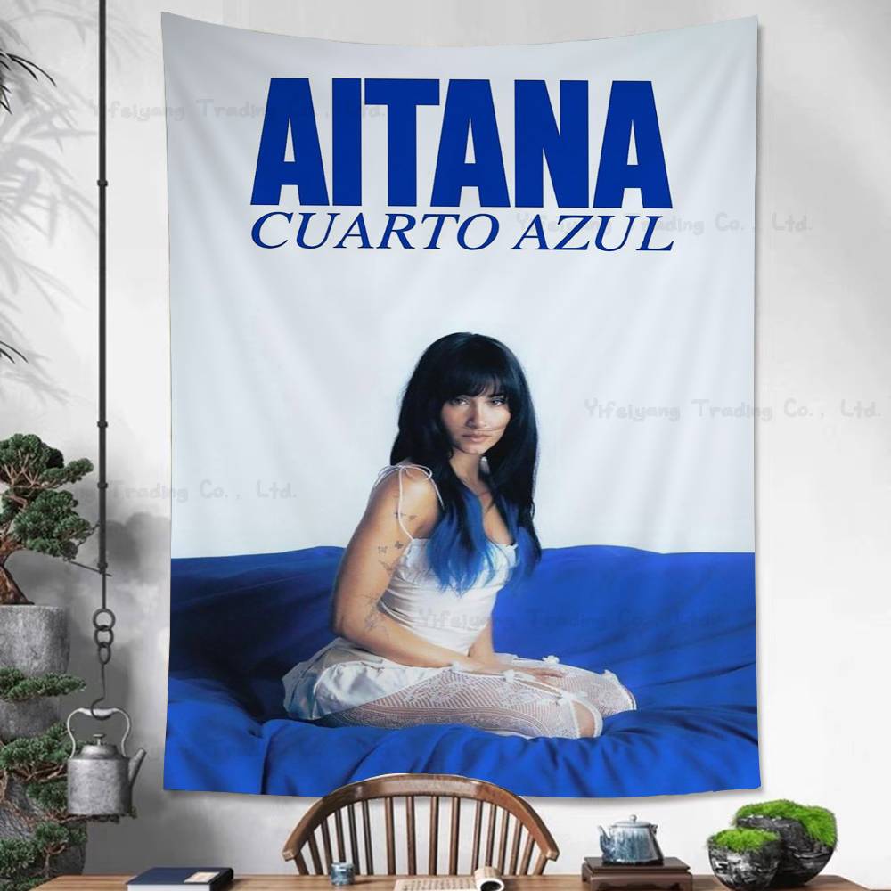 AAitana Cuarto Azul Colorful Tapestry Wall Hanging Bohemian Wall Tapestries Mandala Wall Art Decor