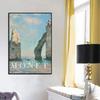 Claude Monet Classic Masterpiece Collection Famous Artist Poster Canvas Painting Wall Art Picture for Room Home Office Decor