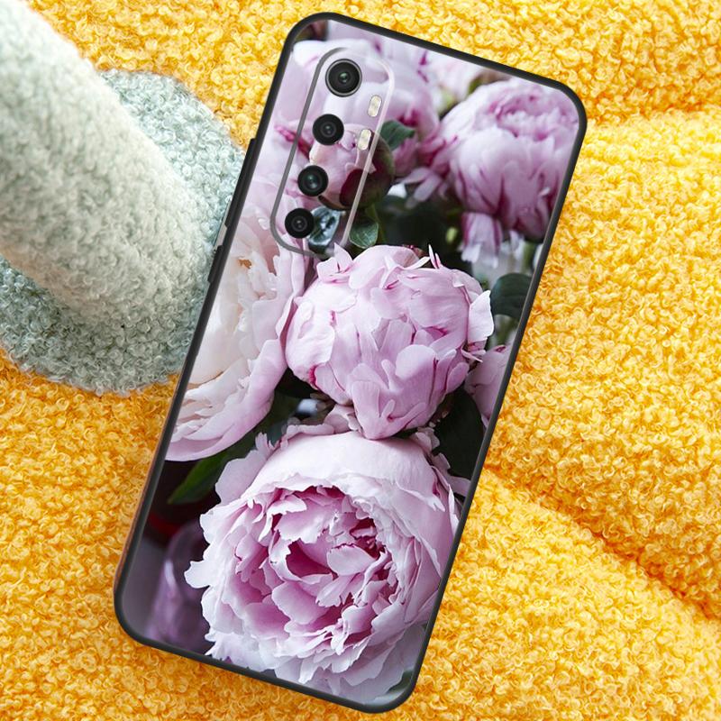 Lavender Peonies Flower Case For Xiaomi 13T 14T 15T 14 15 Ultra 17 Pro Max Cover For POCO F8 F7 X7 Pro F5 F6 X5 X6