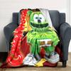 1pc Gummy Bear1 Blanket, Gift, for Men and Women, Soft Blanket, Good for Sofa Bed Couch Travel, Lightweight Flannel Blanket