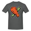 Buffalo Chicken Wing Drumstick And Celery Salt Style Tshirt Casual And Loose Full Texture Shirt