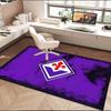 1PC rug Fiorentina Football Crest Carpet, Chair Rug,Area Rug for Office Bedroom living rooms bedroom, Doormat decor Christmas fan gifts