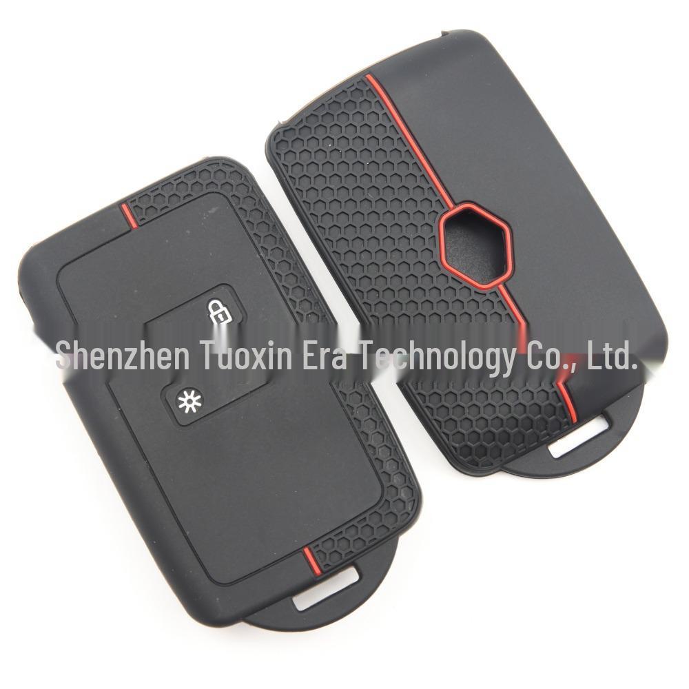Soft Silicone Honeycomb Key Cover for Renault Kadjar/Koleos 2022 Remote