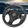 320mm 12.5in Car Steering Wheel 6 Bolts Hole Universal Auto Modified AccessoryCarbon Fiber Style