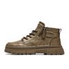 Soft-soled autumn new Martin boots retro high-top leather shoes non-slip shoes casual short boots
