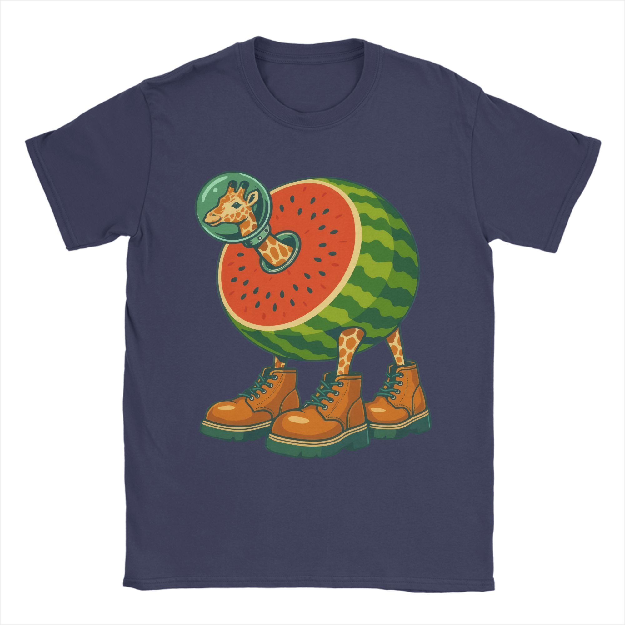 

Italian Brainrot Meme Girafa Celeste T-Shirt Men Casual 100% Cotton Tee Shirt Crew Neck Short Sleeve T Shirts Party Tops 4XL