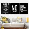 7 Rules of Life Watch Your Thoughts Motivational Posters and Prints On The Wall Canvas Painting Wall Art Picture for Living Room