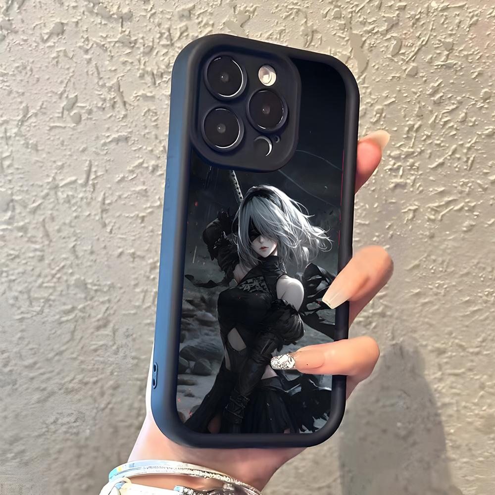 Nier Automata Game Phone Case For IPhone 17 Pro Max 16 15 14 Pro Max IPhone 13 Pro Max 11 Plus Silicone Cover