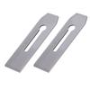 2Pcs Planer Blades Steel 51mm Portable Knife Replacement Accessories for Woodworking Handwork