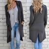 Casual Cotton Knit Cardigan Womens Open Front Loose Fit Long Sleeve Top For Versatile Wardrobe Essentials