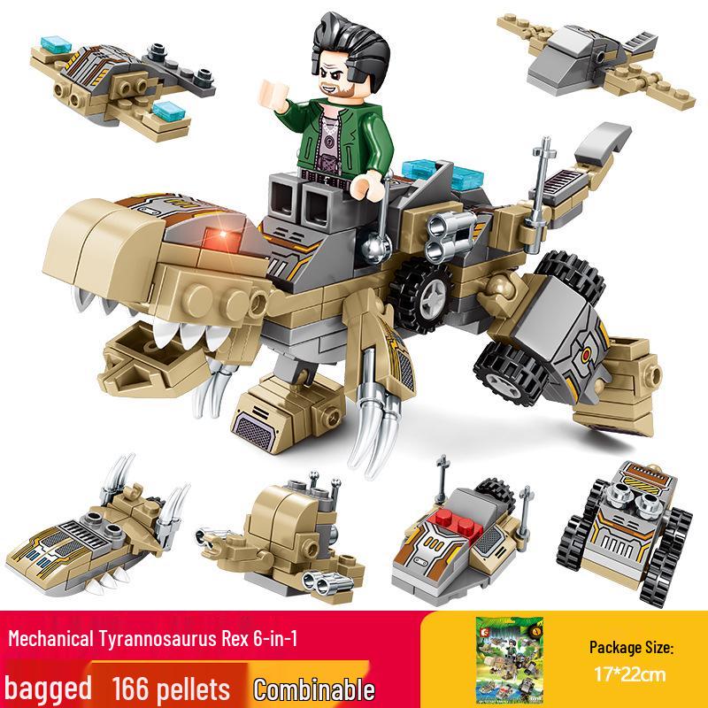 Lele Brothers Educational Building Blocks Set: Train, Airplane, Car Assembly Puzzle for Kids