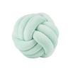 Three Shares Knotted Plush Ball Design Round Throw Pillow Waist Back Cushions Home Sofa Bed Decoration Dolls Toys for Kids