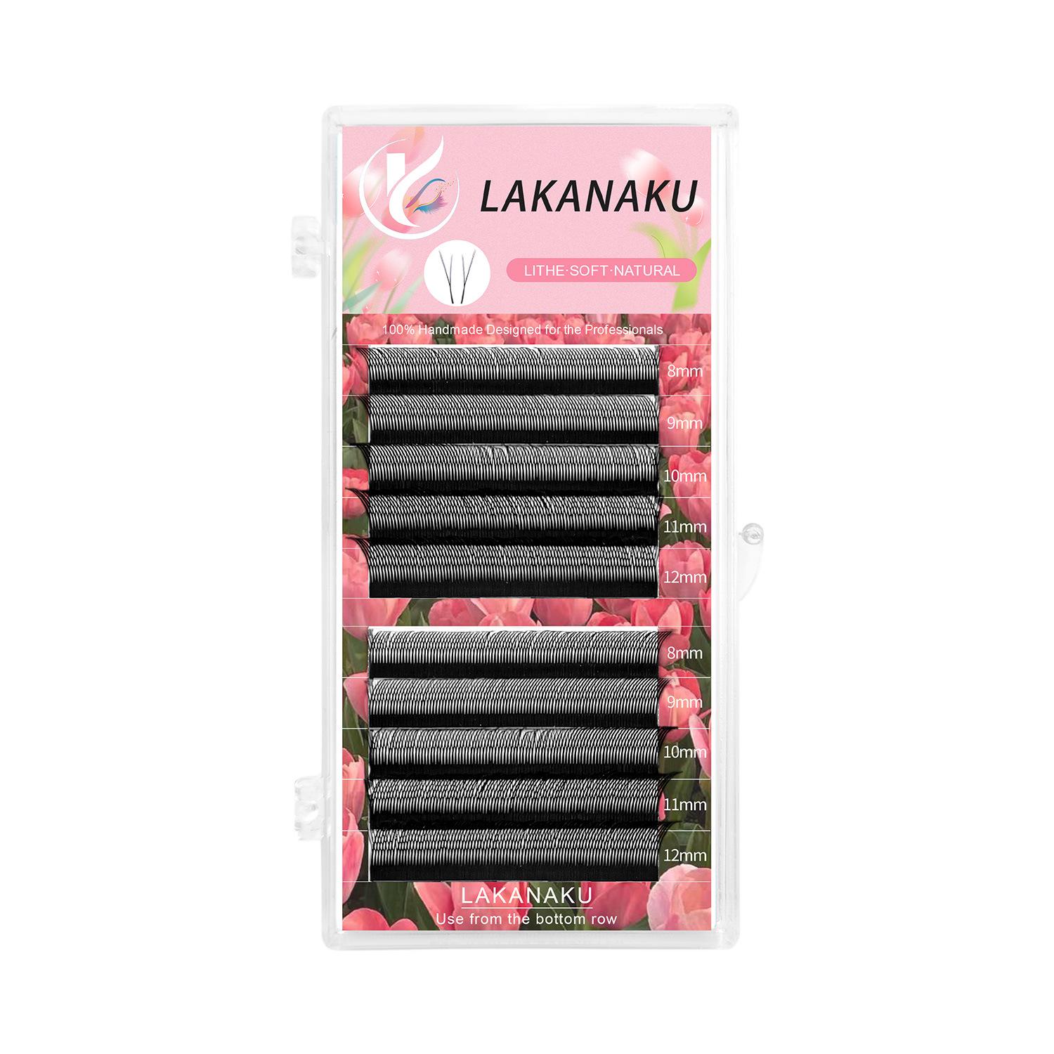 

Fox YY Ручная работа Премиум Наращивание ресниц 0.07 Thickness D Curl