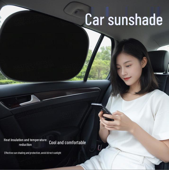 Magnetic Car Sunshade - Sun Protection Cloth for Side Windows