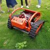 Long-Distance Remote Control Crawler Mower for Lawn and Orchard