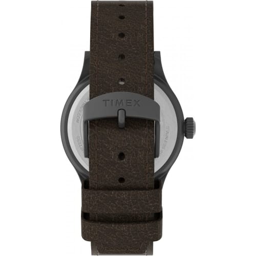TIMEX Uni Adult Expedition Scout Analog Watch - Silver, Black, Brown/Gray Strap