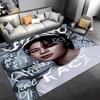 1pc Jin Singer Entrance Mat, Non-Slip Mat Area Rug,Room Decor, Outdoor Decor, Kitchen Rug,Doormat - Machine Washable, Easy To Clean