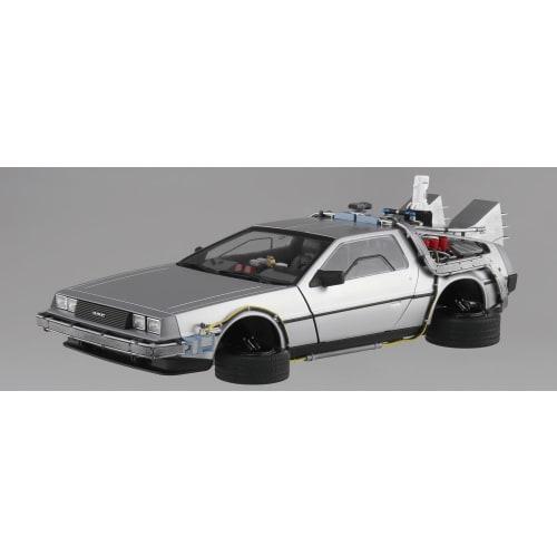 Aoshima Bunka Kyozai Movie Mecha No. BT-02 Back to the Future Part II Time Machine 1/24 Scale Plastic Model (Car)