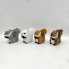 Perfect 1Pcs Fake Animal Christmas Table Decoration Mini Artificial Squirrel Figurines Miniatures Plush Simulation Squirrel Ornaments