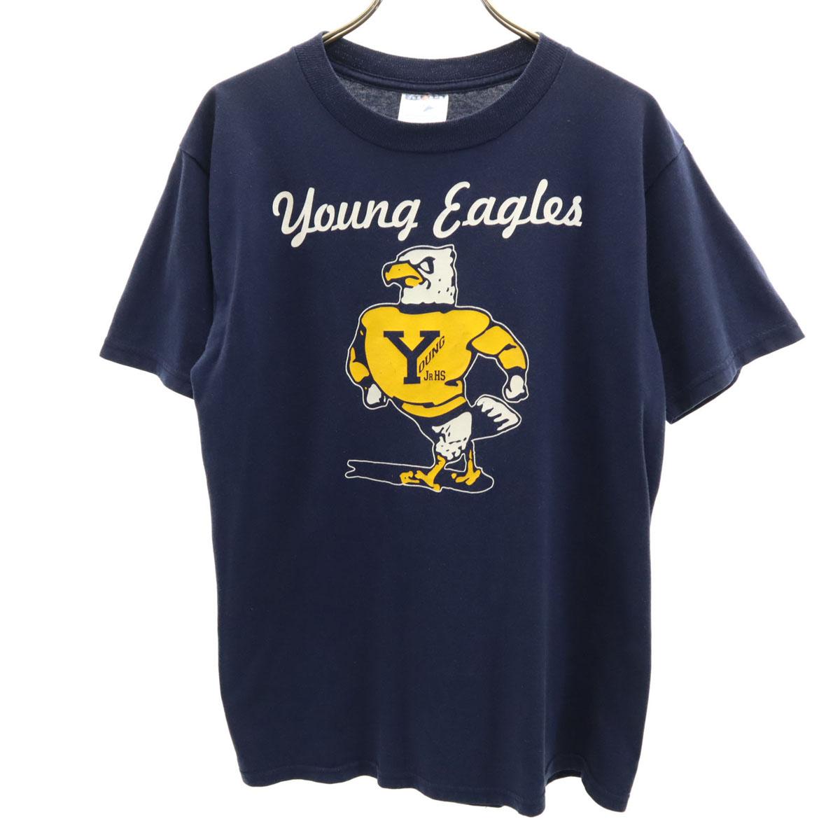 

JERZEES Футболка с коротким рукавом Young Eagles S Темно-синий Мужская Б/у