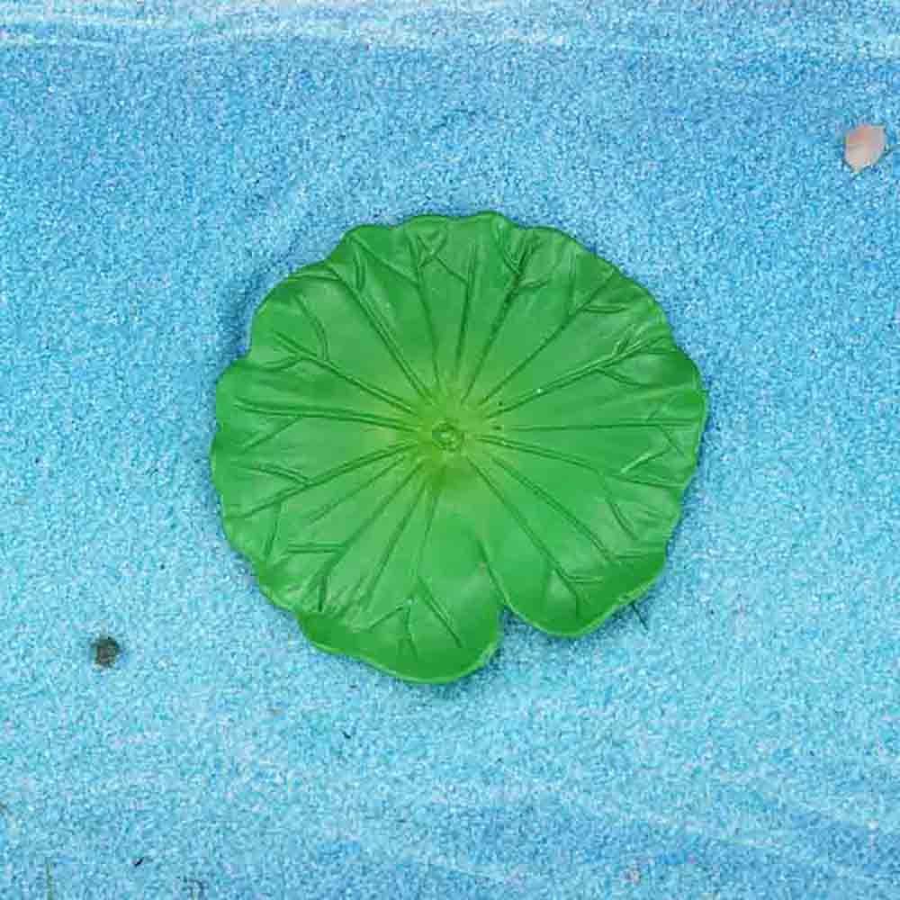 Lotus Flower Leaf Frog Goldfish Figurine Decor Miniature Resin Craft Model Ornament Mini Garden Fairy Decoration DIY Accessories