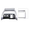 Radio Trim Panel 9inch Car Radio Dashboard Replacement Easy Installation Perfect Fit Seamless Integration ABS Plastic