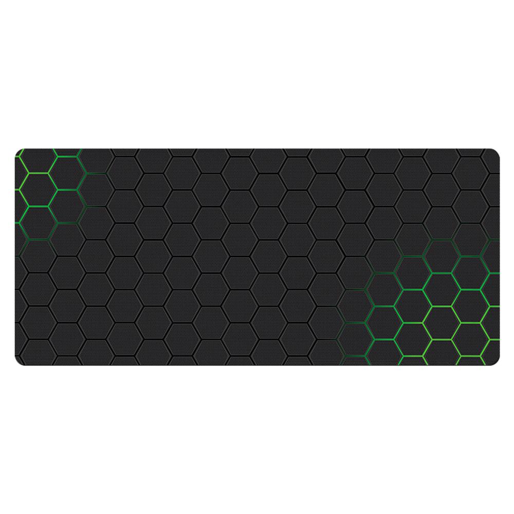 300x700x2mm Large Mouse Pad Honeycomb Pattern Anti-skid Rubber Desktop Mat