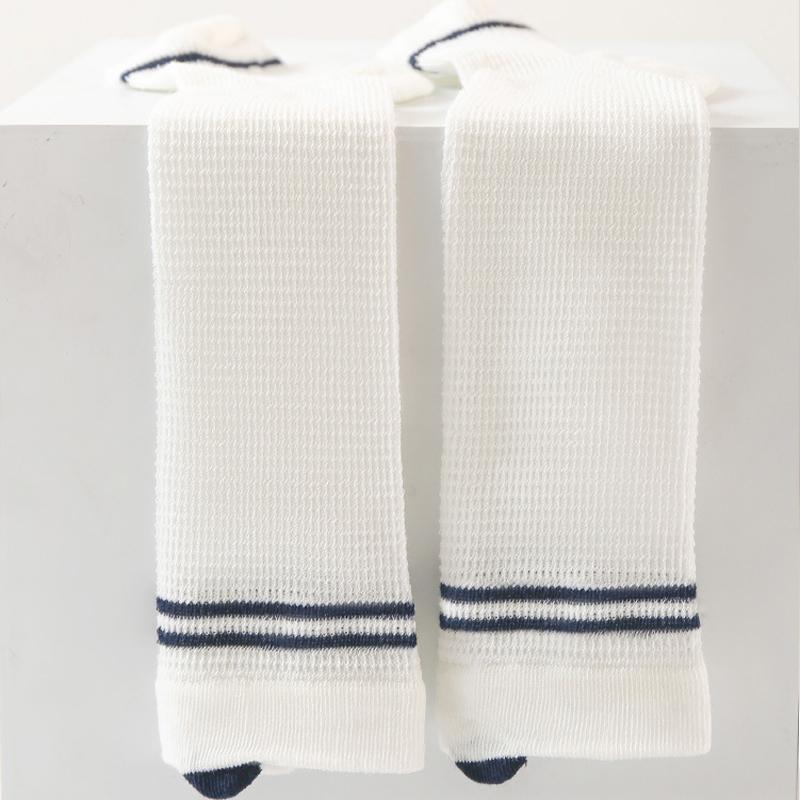 Lightweight Baby Long Socks Cool Summer Wear Baby Stockings Cotton Long Newborn Socks For Baby Girl And Boy