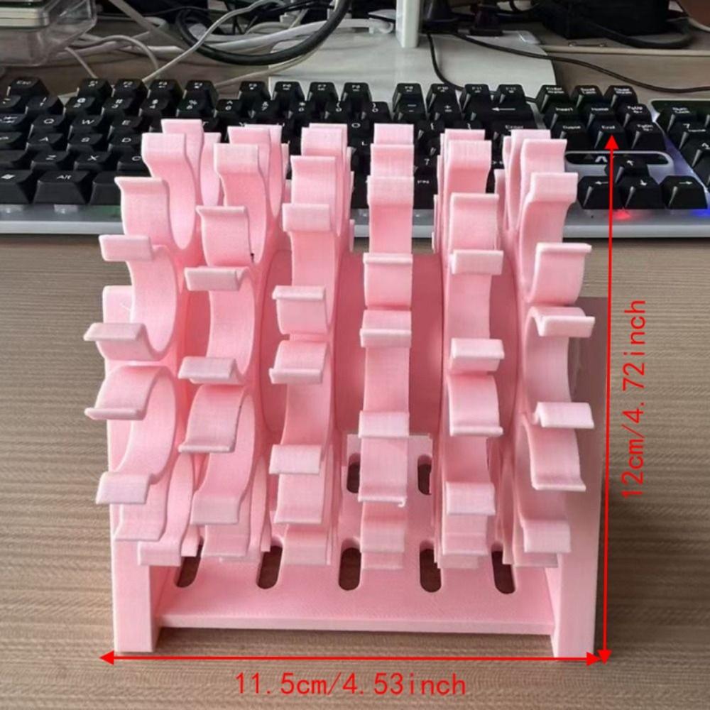 Rotating Structure Bobbin Organizer Multi-Spindle Sewing Bobbin Rack Craft Room Organization