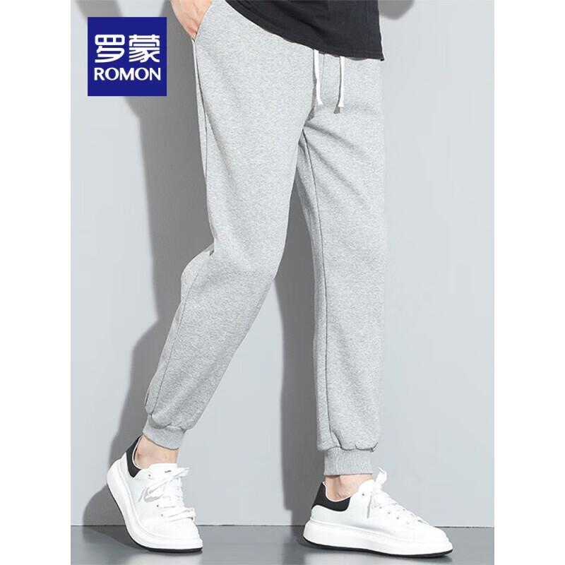 ROMON Men's 2025 Fashion Elastic Casual Sport Jogger Pants 3K457818
