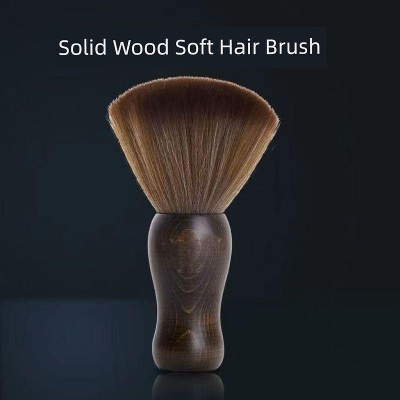 Barber Professional Brush Hairdressing Fiber Soft Brush Sweep Hair Cleaning Brush Hair Sweep Brush Family Haircut Shaving