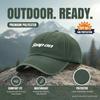 Unisex Snap-On Print Baseball Cap | Adjustable Vintage Washed Grey Soft Fabric Dad Hat For Outdoor Casual Sports