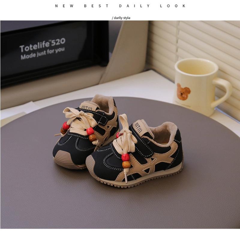 Jungen Fleece-Sneaker Winter Neu 1-3-6 Jahre Kinder Zwei Baumwolle Forrest Gump Schuhe Kindergarten Baby Warme Schuhe