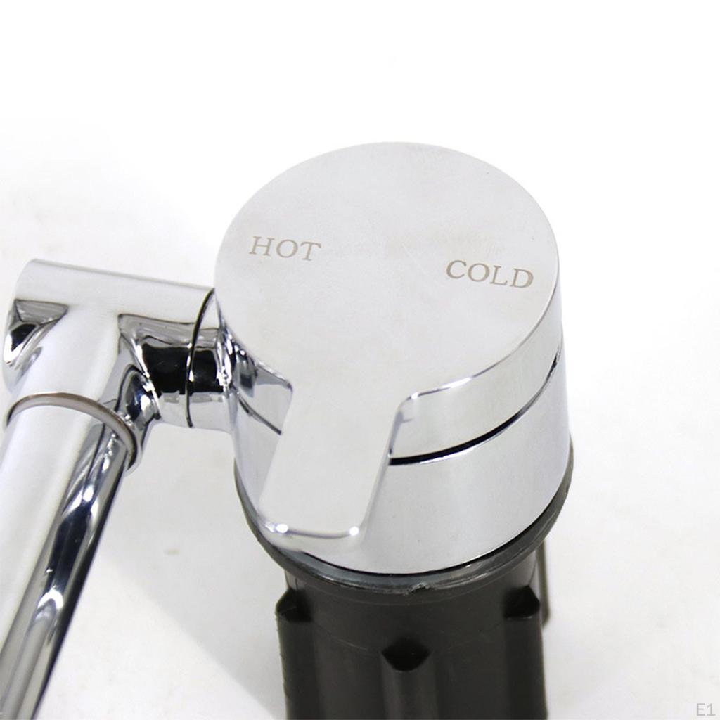 RV Wasserhahn mit Schlauch und Kaltwasserspüle Klappcamper für Wohnwagen