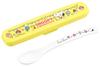 OSK PEANUTS Spoon Case Yellow X 3 X Cm 13 Cm (Snoopy) & BR-6 Case Approx. 13.6 1.6 (H), Spoon Approx. (H)