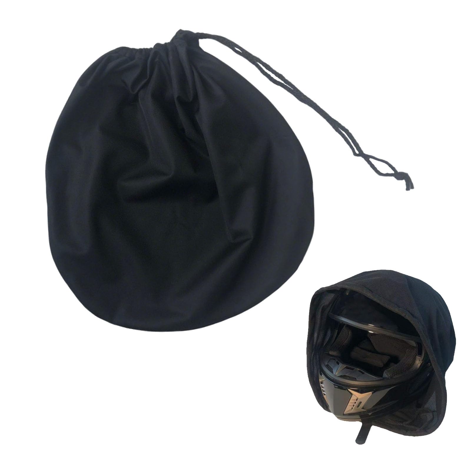 

FamGift Електричний Шолом для Автомобіля Сумка Мотоциклетний Пилозахисна Сумка Зберігання Портативна Міцна Чорна Сумка для Зберігання Шолома чорний