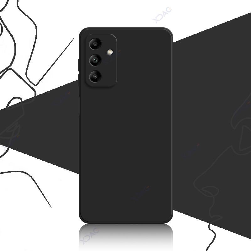 Luxuriöse Hüllen für Samsung Galaxy F14 M14 4G SamsungF14 SamsungM14 Weiche Quadratische Flüssigsilikon-Handy-Schutzhülle