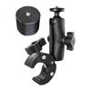 Antenna Clamp Kit Roof Rail Mount 0.6-1.56 Inches Adjustable Clamp For Poles Protector Dual-axis 360 Adjustment