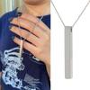 Cool Style Stainless Steel Sweater Chain Rectangle Necklace Necklace for Men Jewelry Accessories