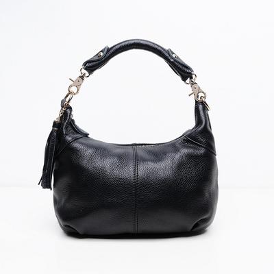 Casual Vintage Fashion Hand Bill Shoulder Crossbody Women's Multi-purpose Genuine Leather Bag with Fringe