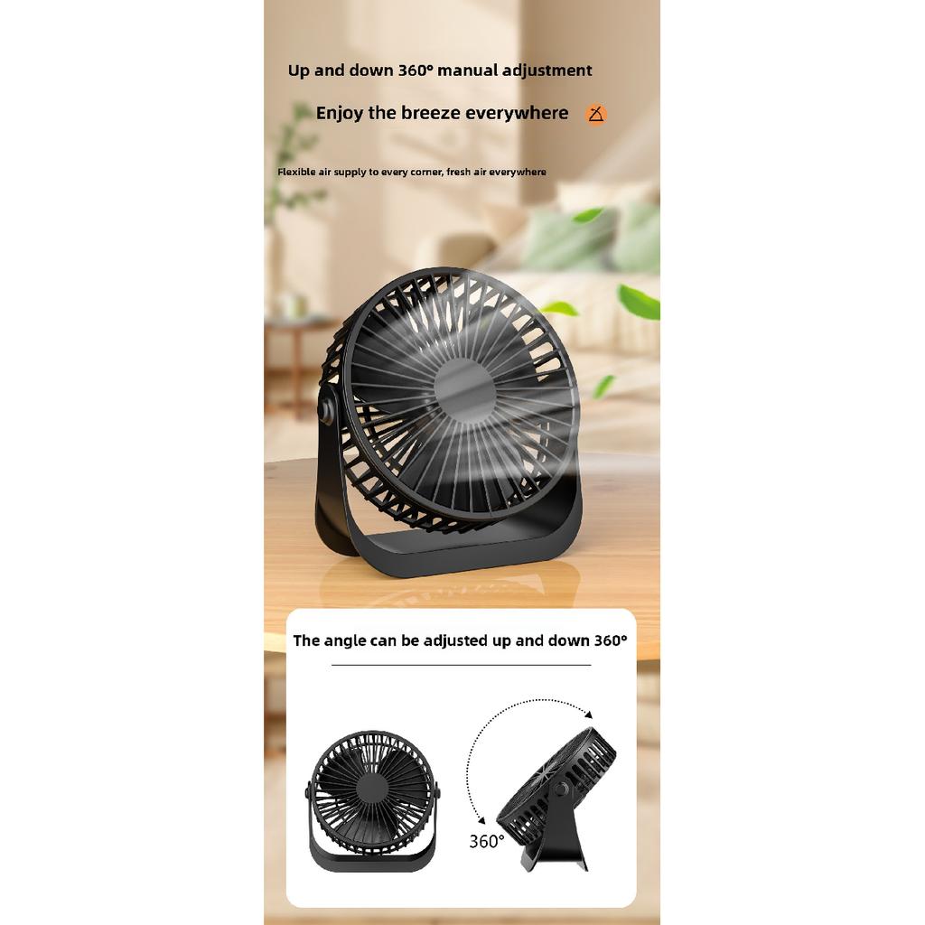 2026 New Model Desktop Fan USB Direct Plug-in Table Circulation Fan for Office, Living Room, Dormitory, Powerful Electric Fan