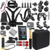 Gurmoir Kit Accessories Gopro/Osmo/Insta360: Bicycle Handlebar, Helmet Strap, Selfie Stick
