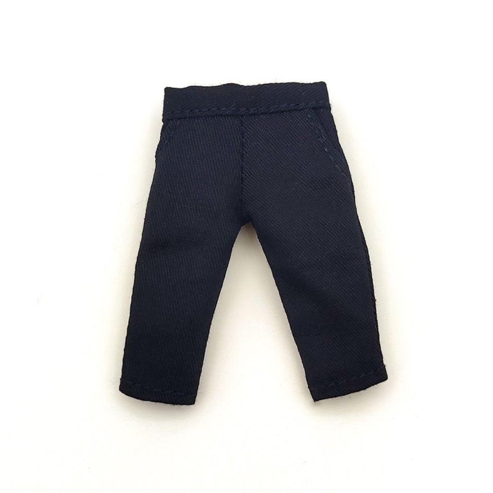 Cute Doll Clothes Mini Denim Trousers for 1/11 OB11/Obitsu11Dolls/1/12Bjd Doll Doll Accessories