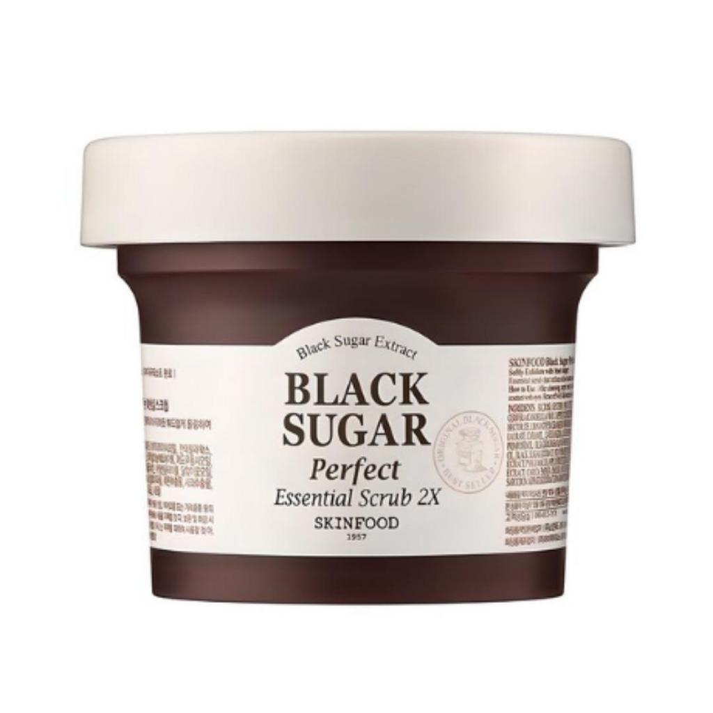 Skinfood Black Sugar Perfect Essential Scrub 2X — 210 G